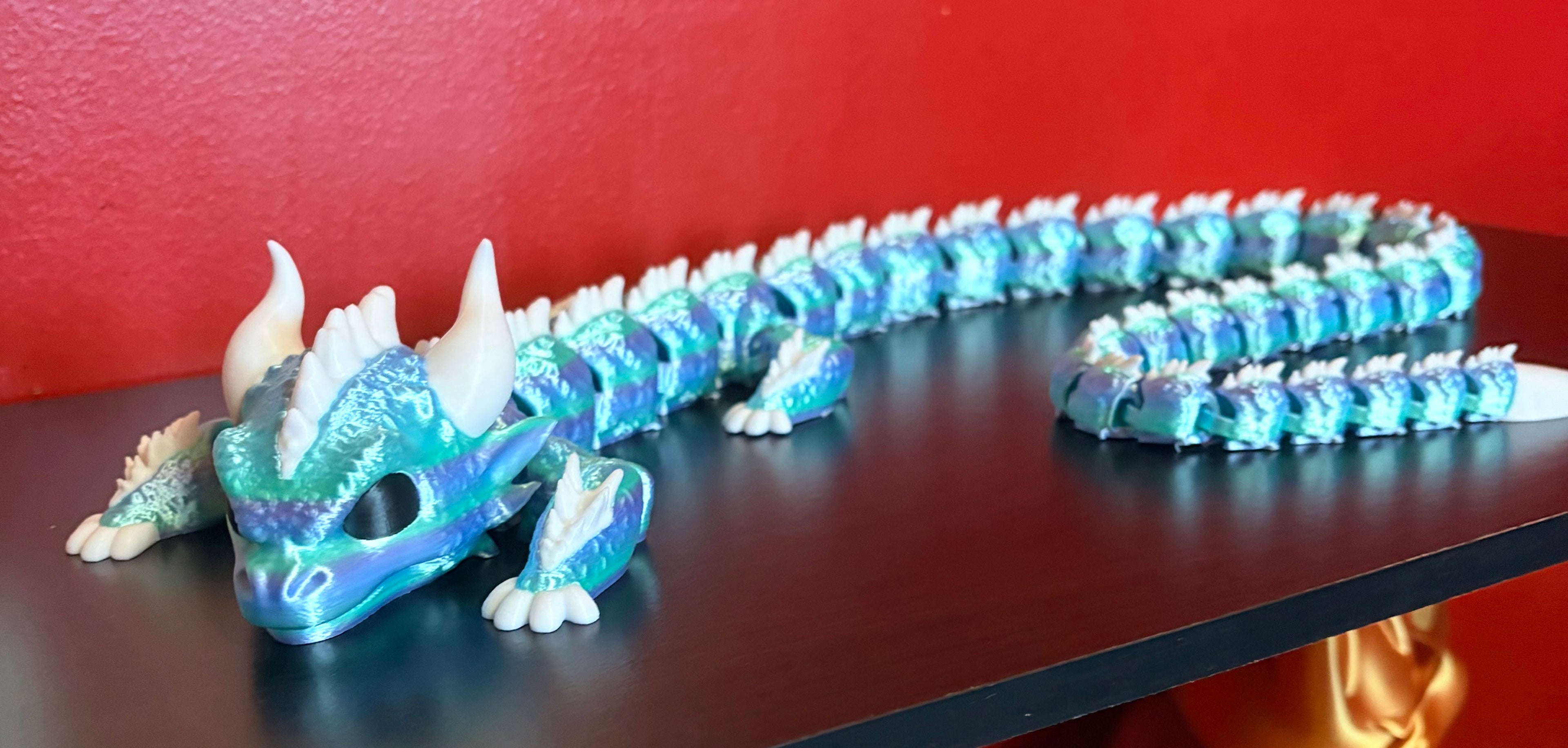 Large glacercoil dragon