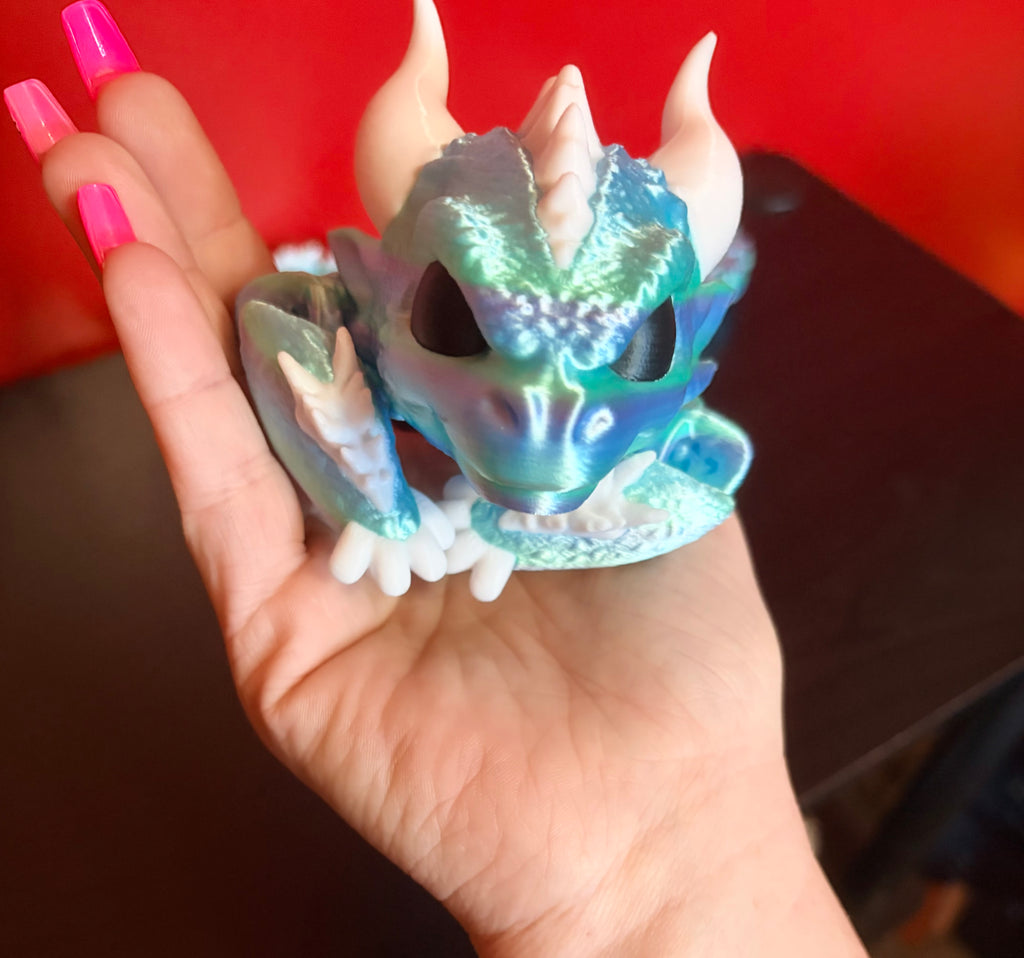 Large glacercoil dragon