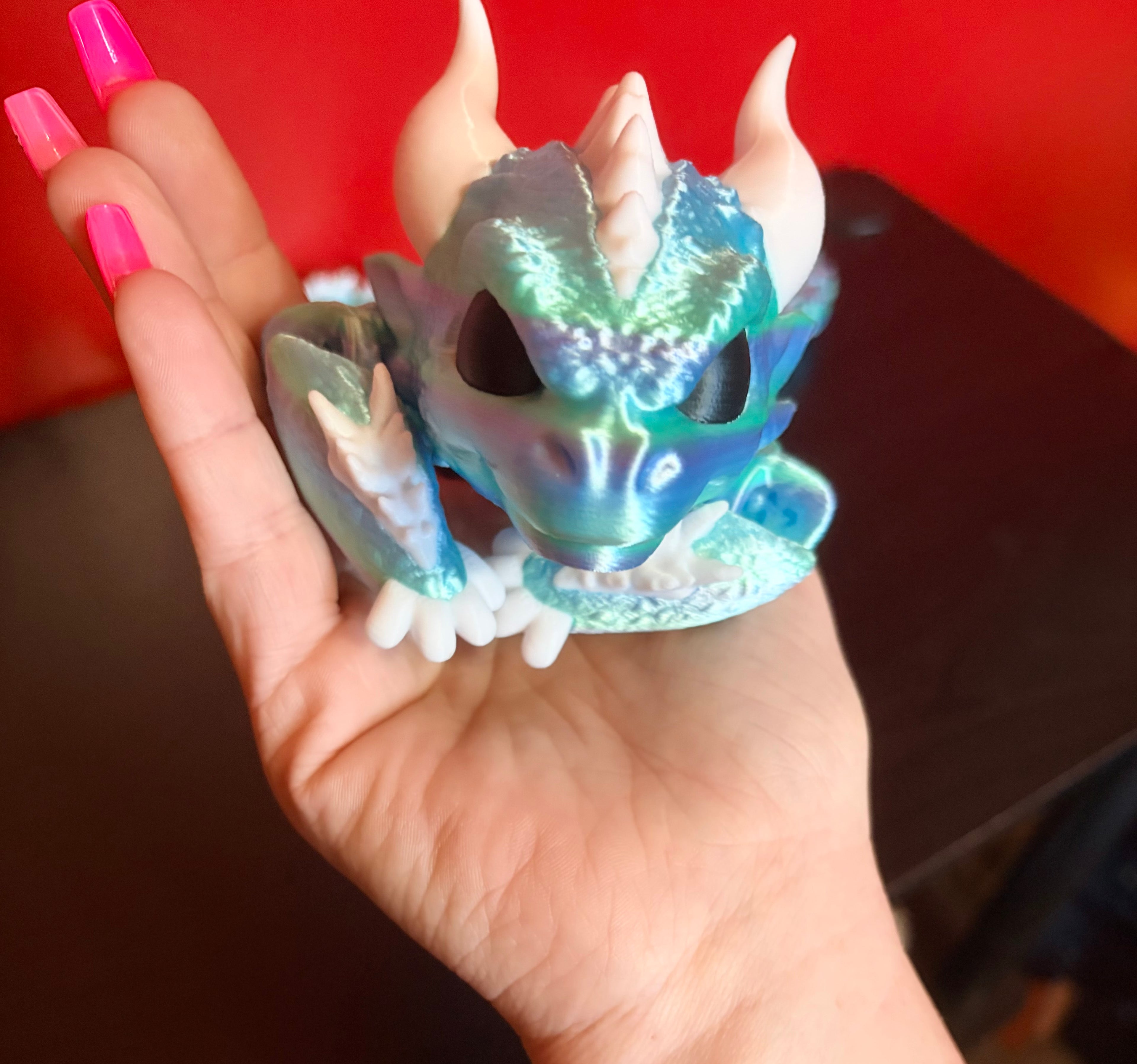 Large glacercoil dragon