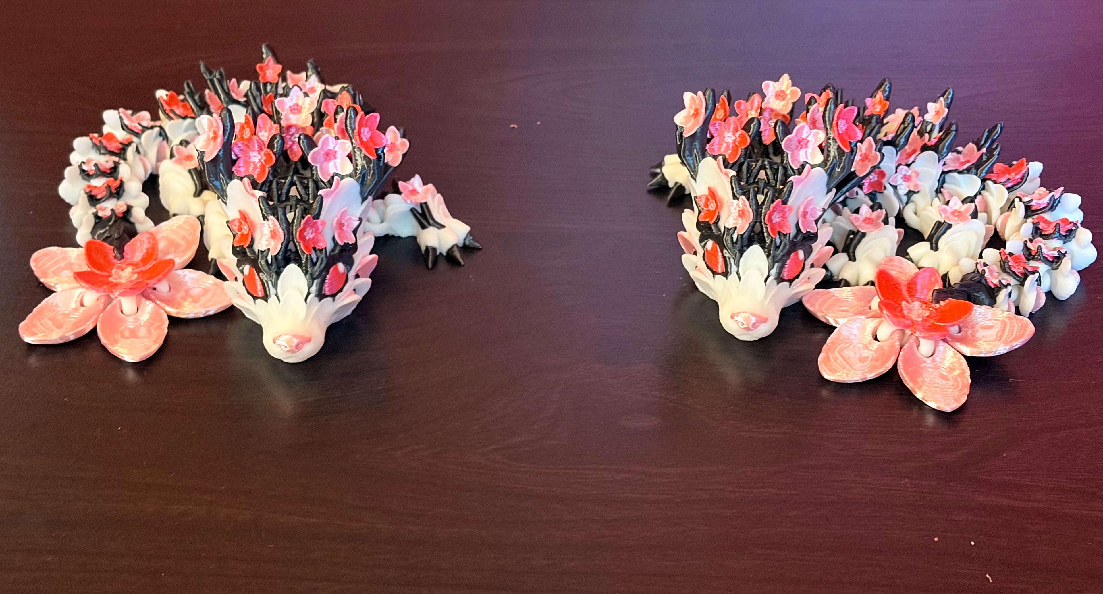 Cherry blossom dragon
