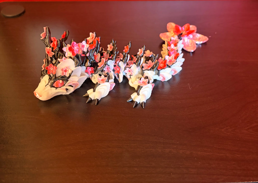 Cherry blossom dragon